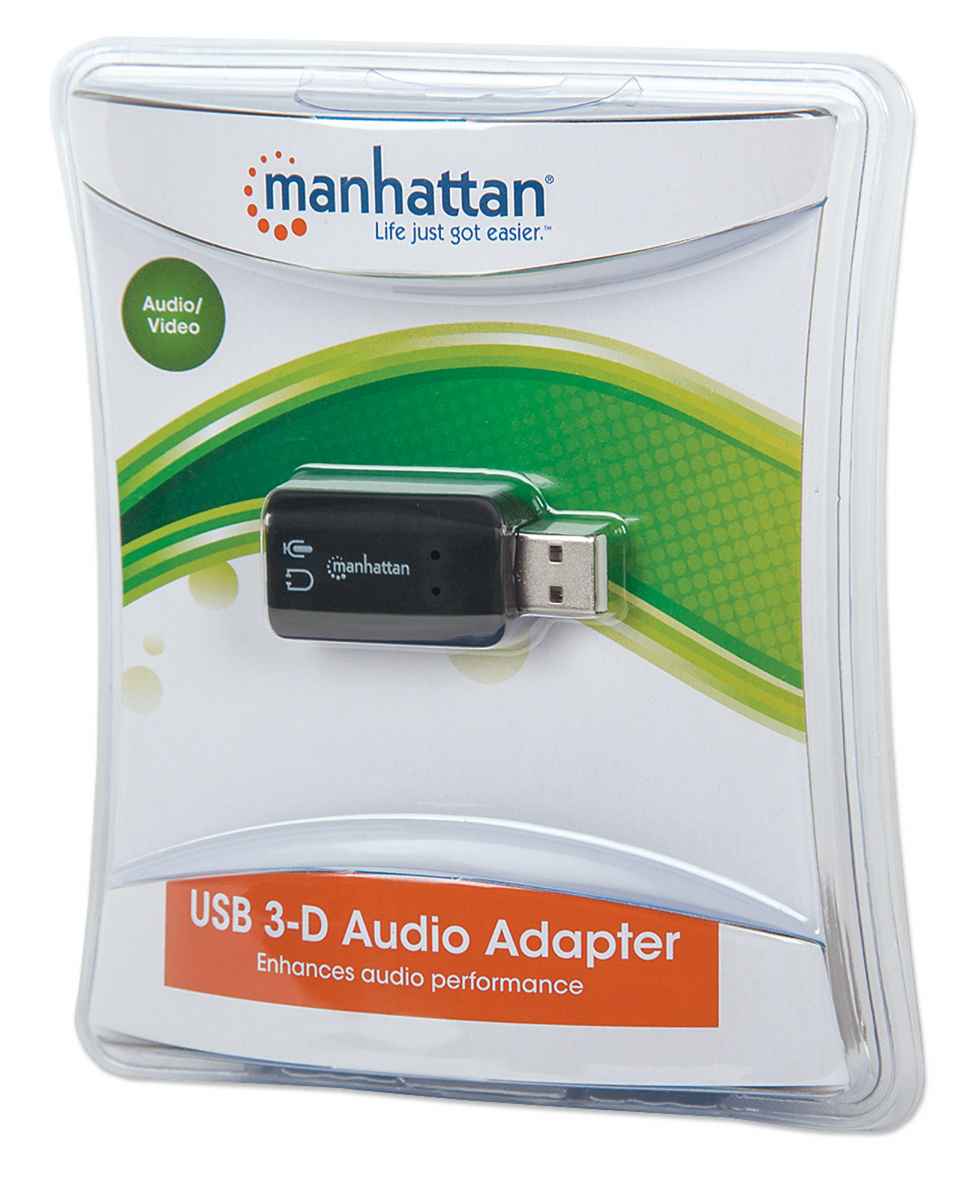 Adaptador de Audio 3-D USB de Alta Velocidad / 150859