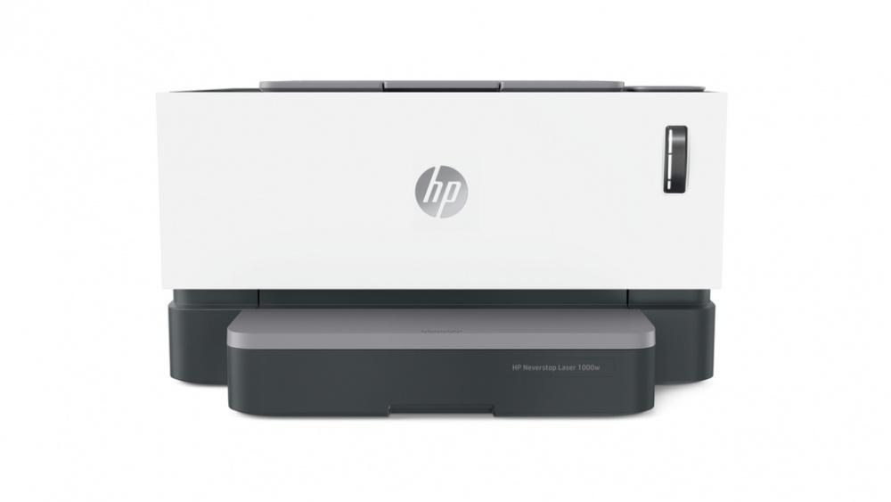 Impresora HP Neverstop Laser 1000w, Blanco y Negro, Inalámbrico / 4RY23A