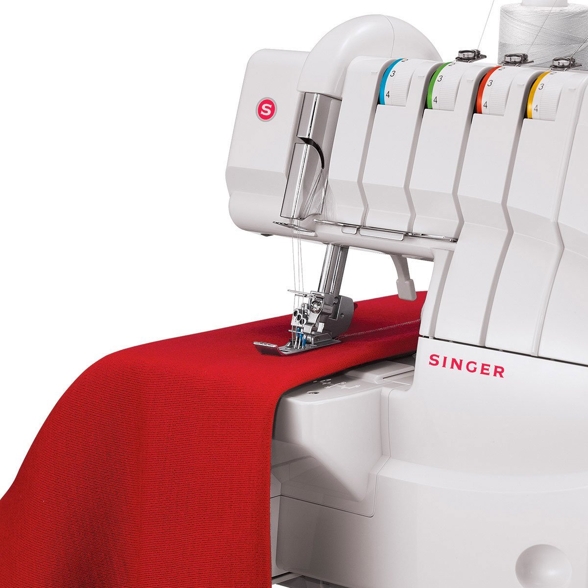 Máquina de coser Singer 14T970 Collatera, Cover Stitch, 2-3-4 hilos, 4 tipos de puntadas.