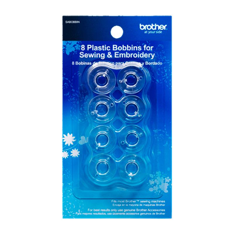 Bobinas de plástico transparente Brother, 11.5 mm, SA156, 8 piezas