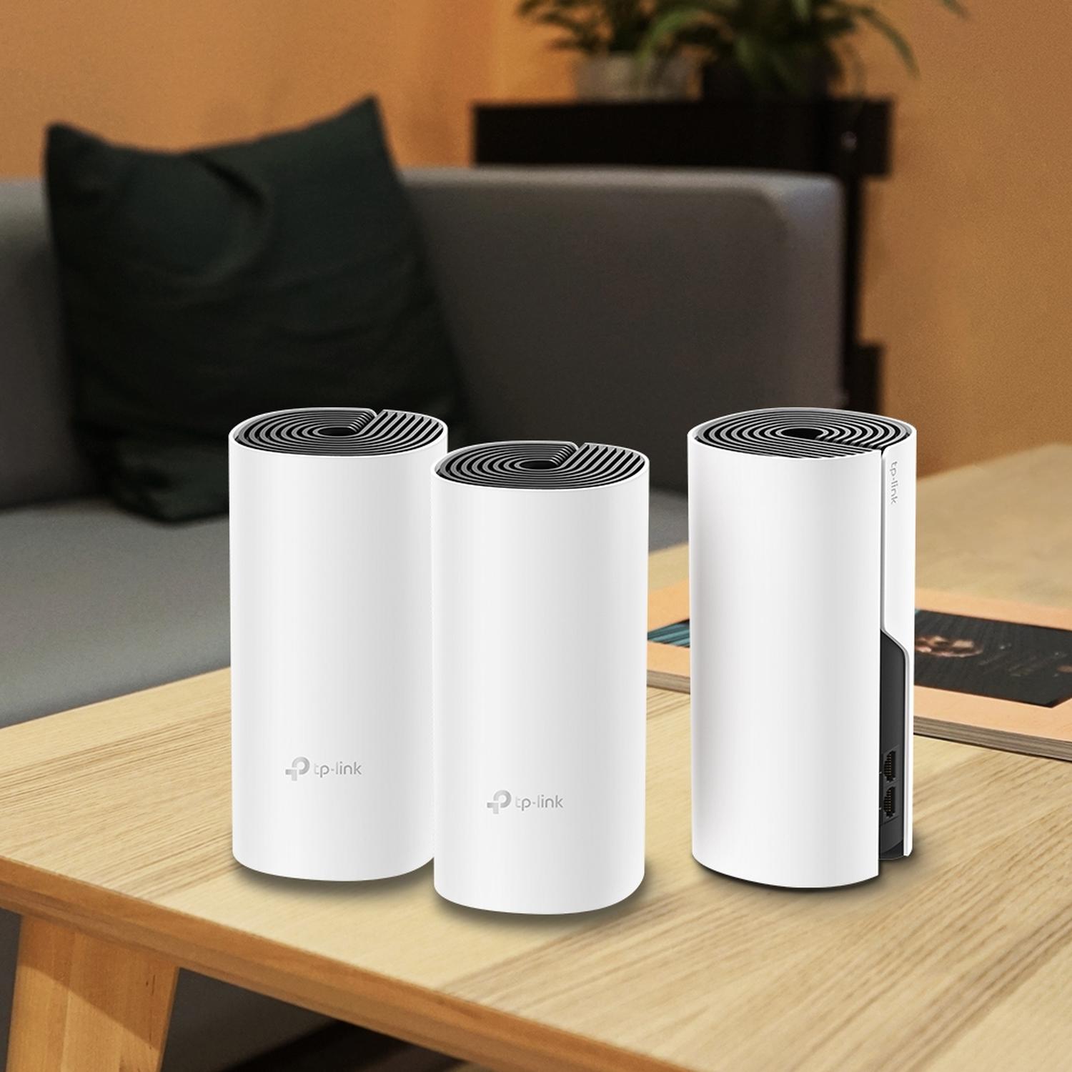 Sistema de Wi-Fi en malla para toda la casa AC1200, DECO M4(3-PACK)