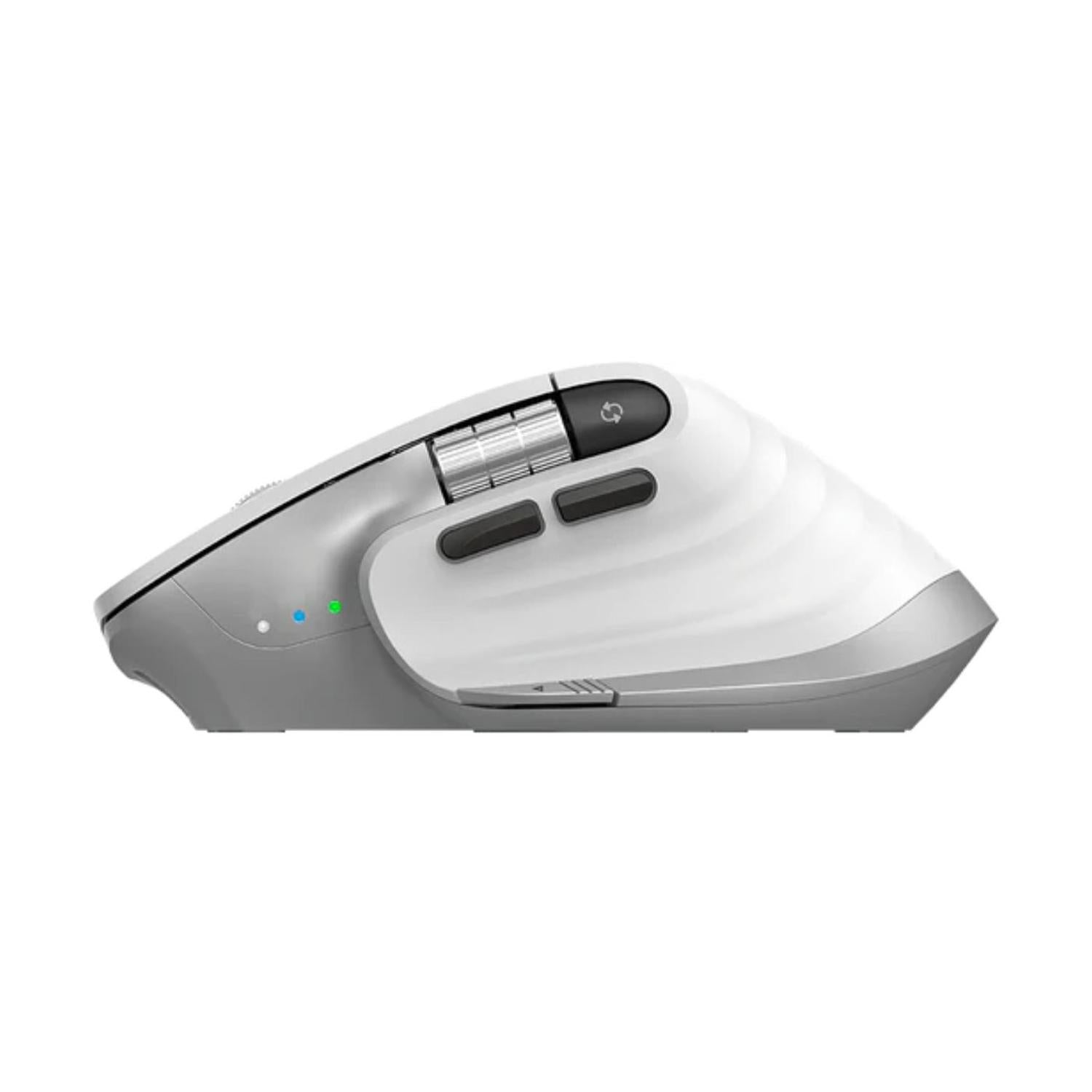 Mouse Acteck Ergonómico Profesional Inalámbrico Color Blanco