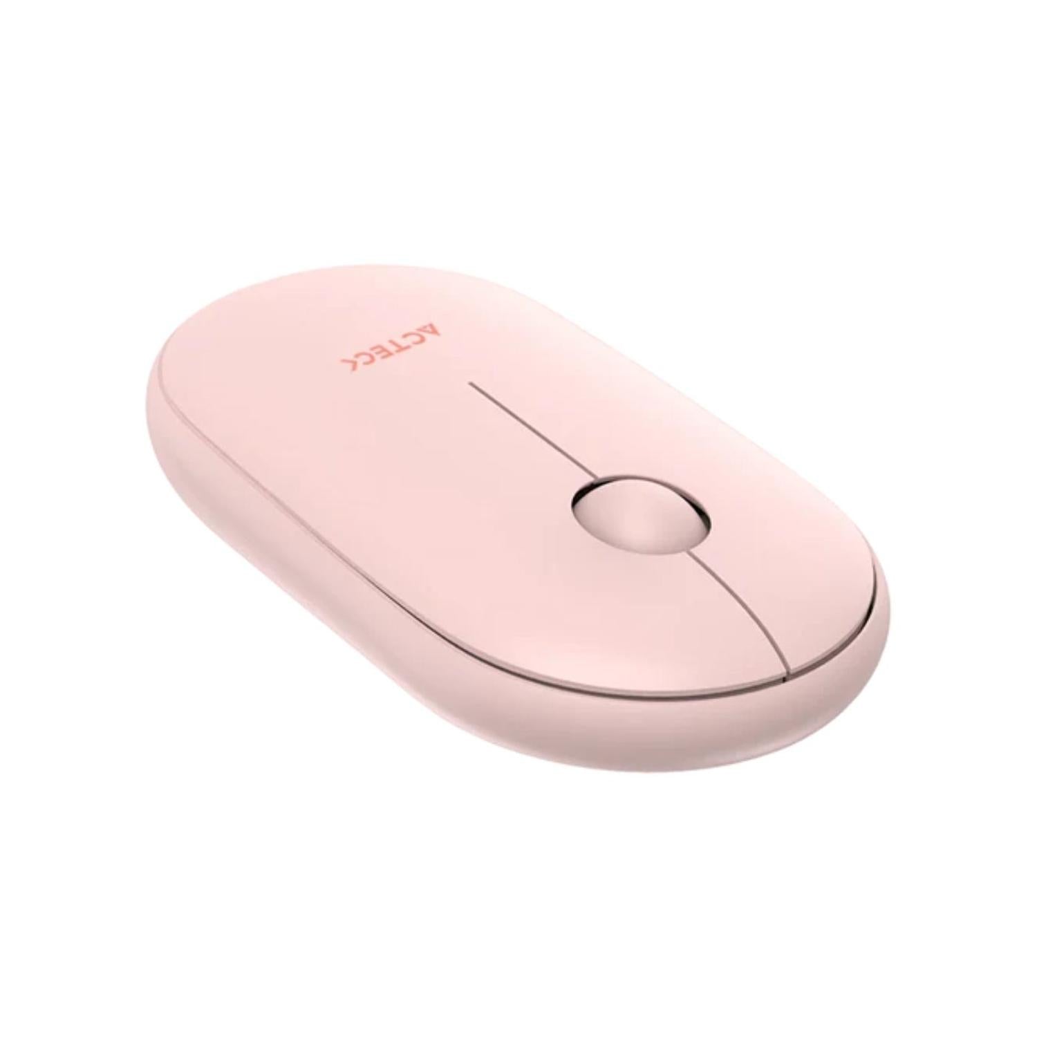 Mouse Acteck Ultra Delgado Optimize Edge Inalámbrico, Rosa