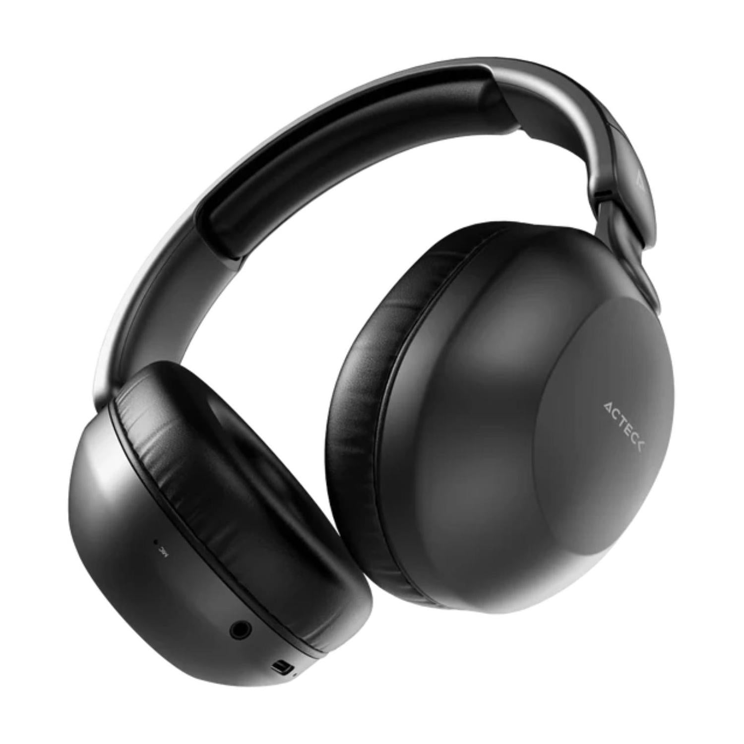 Audífonos Acteck Honour Plus Over Ear Inalámbricos, Negro