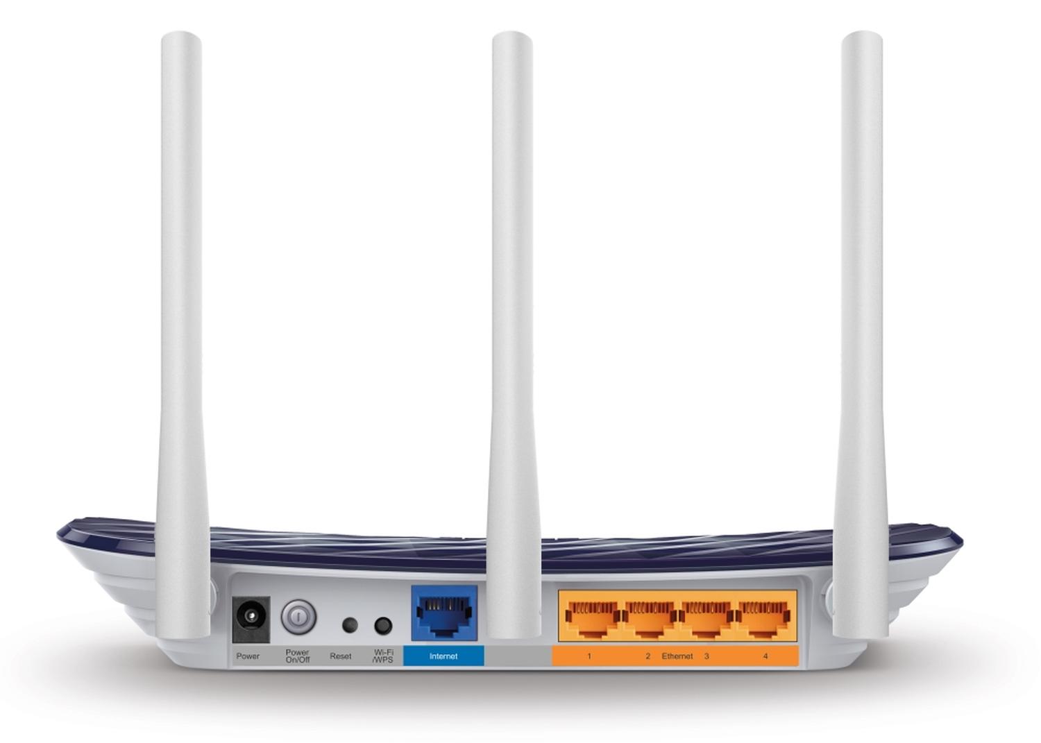 Router Inalámbrico TP-Link Doble Banda AC750, Archer C20W