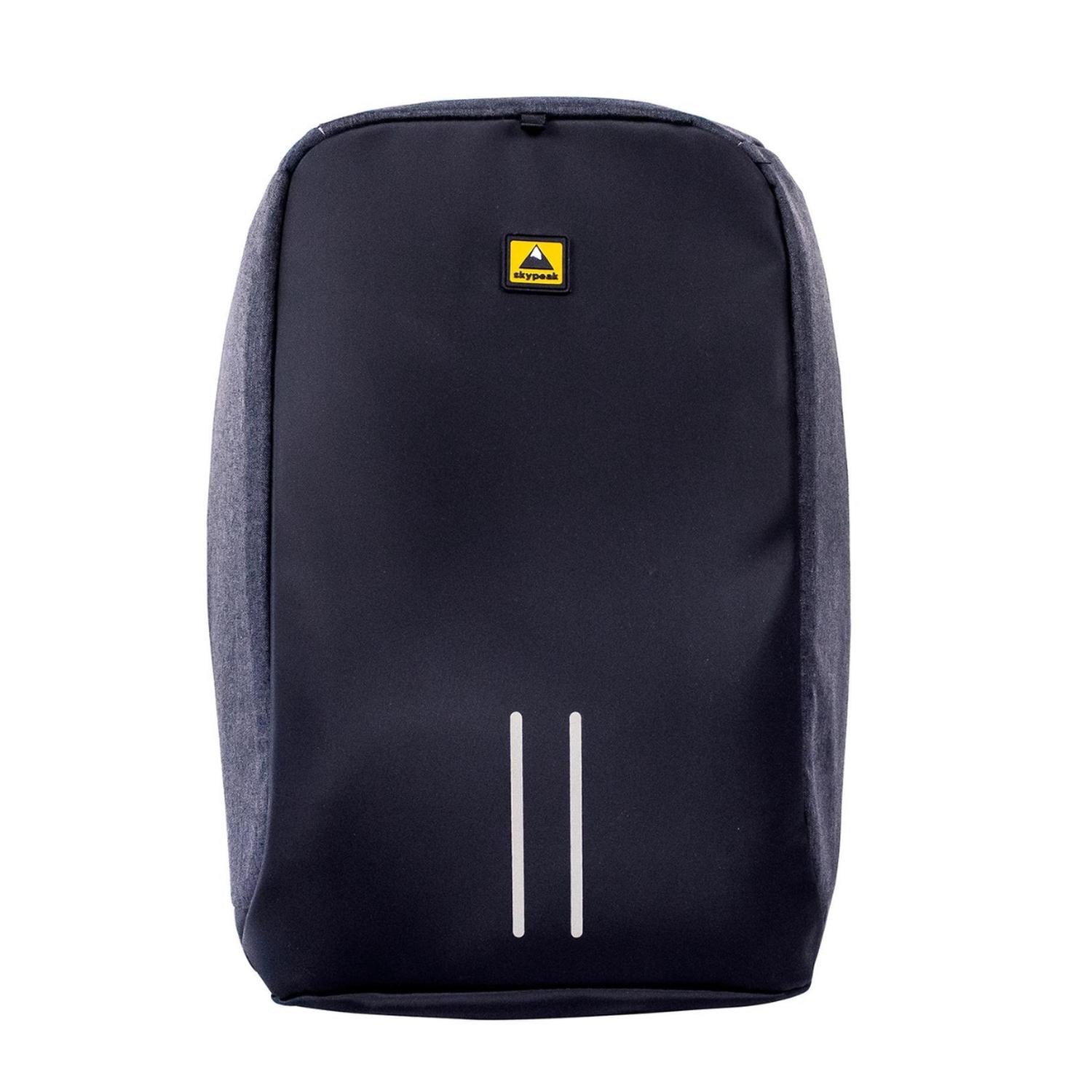 Mochila Backpack Skypeak Antirrobo de 15,6" con funda repelente al agua y puerto USB SHIELD-115BK