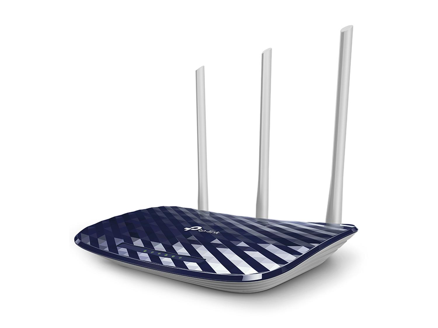 Router Inalámbrico TP-Link Doble Banda AC750, Archer C20W