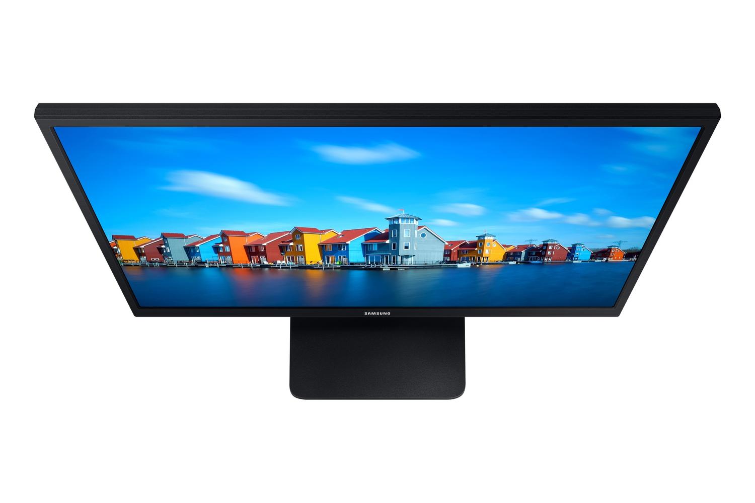 Monitor Samsung Plano 24'' FHD con Ángulo de Visión Amplio, Negro