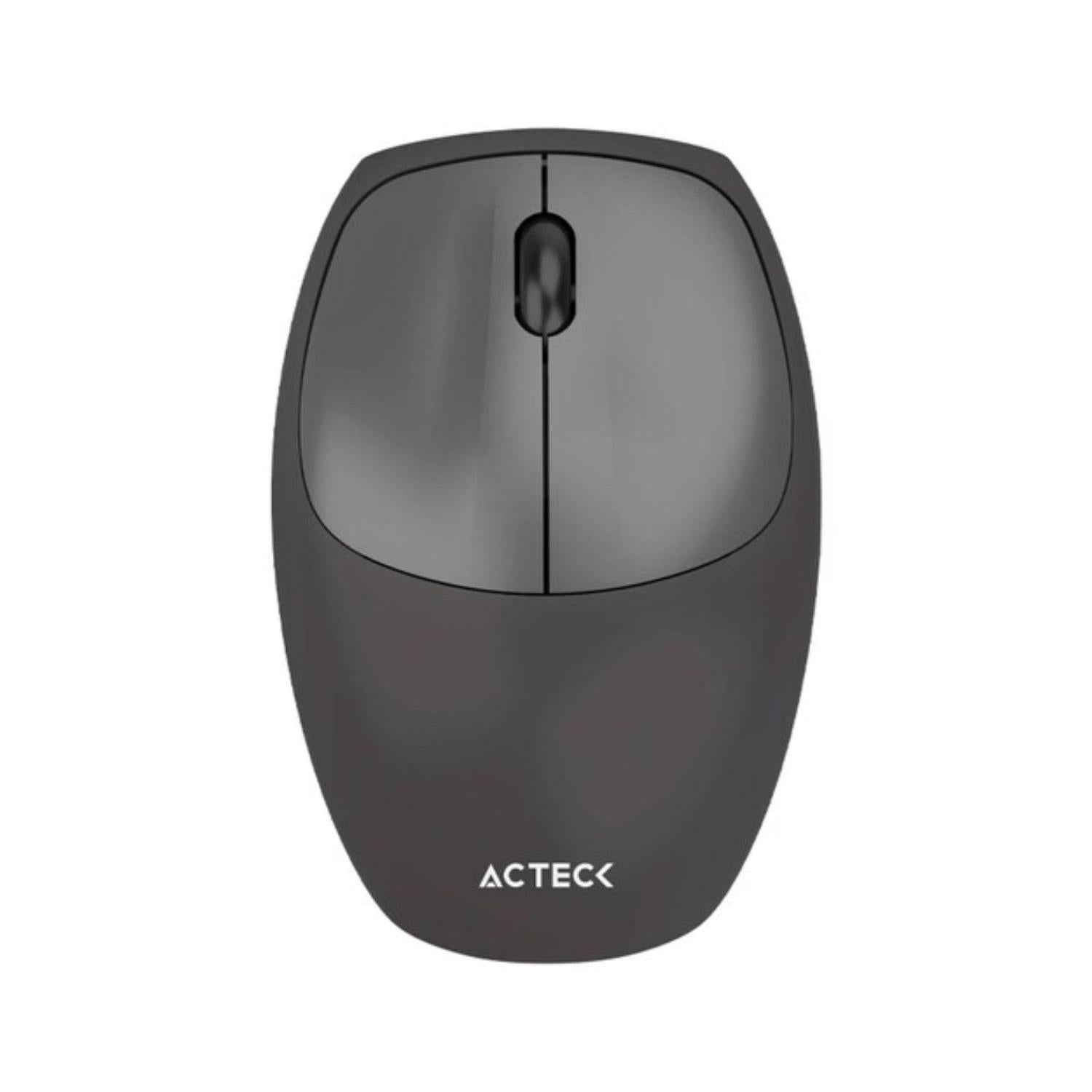 Kit Acteck Inalámbrico Teclado y Mouse Incluye Baterías Gris