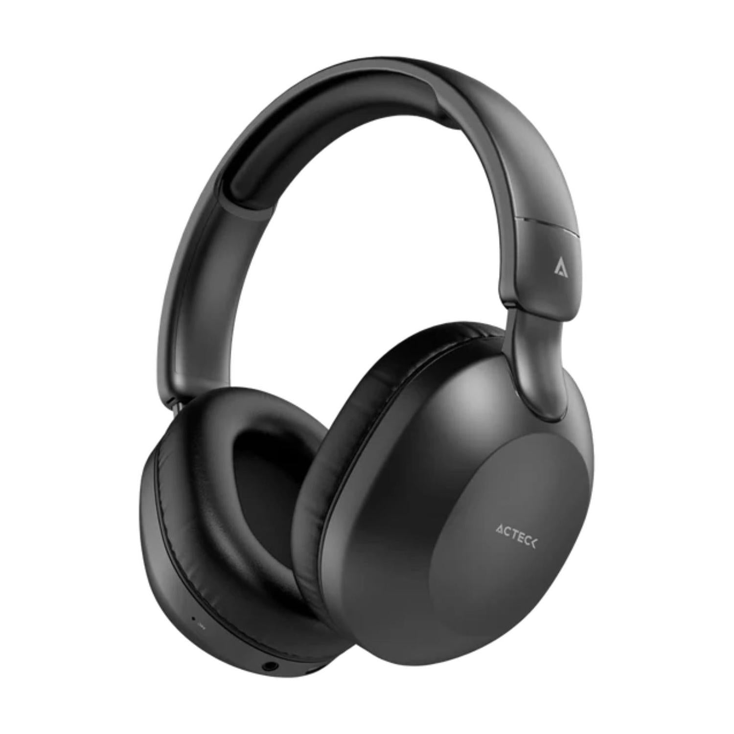 Audífonos Acteck Honour Plus Over Ear Inalámbricos, Negro