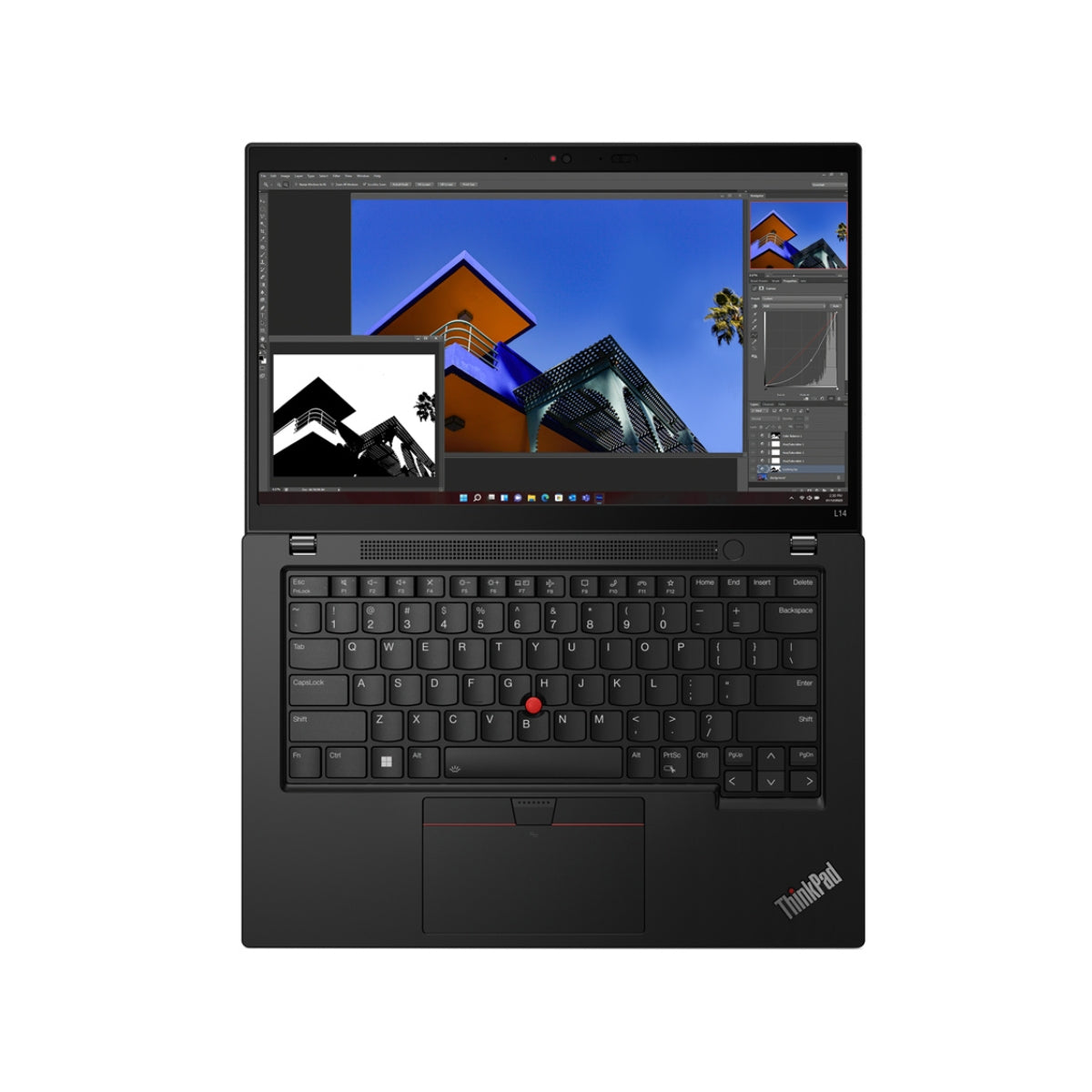 Lenovo ThinkPad L14 G4 Ci7 1355U 16GB 512GB Win11Pro 14in Thunder Black 3YOnSite