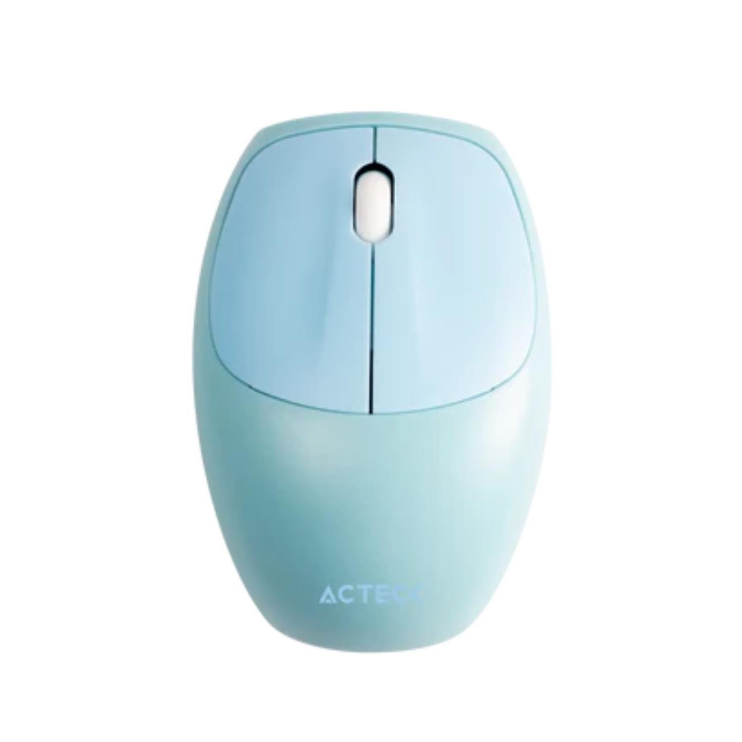 Kit Acteck Inalámbrico Teclado y Mouse Incluye Baterías Azul