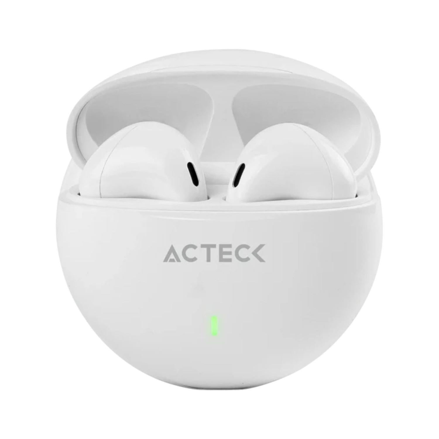 Audifonos Acteck para Dispositivos Sence Inalambricos Blanco