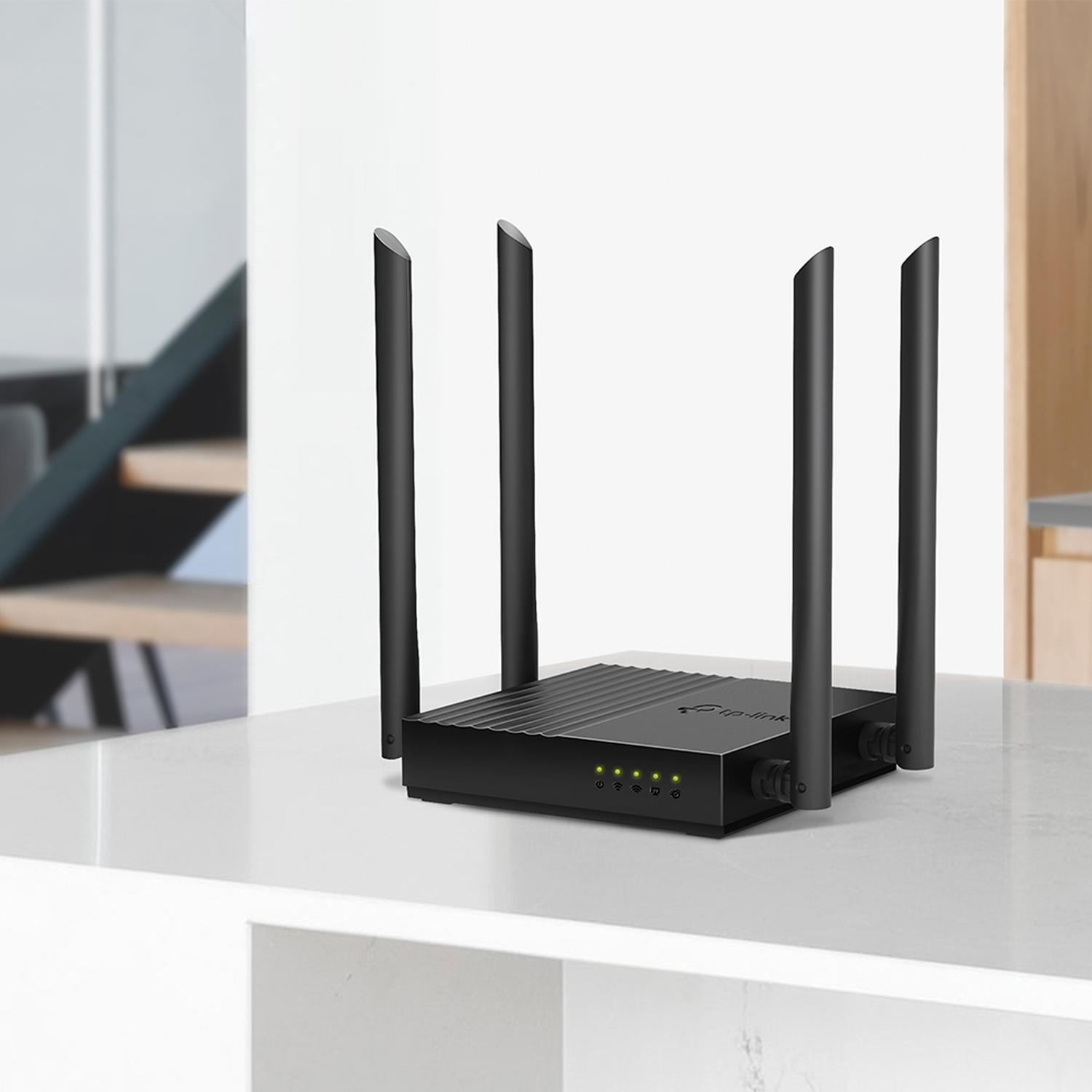 Router Inalámbrico TP-Link MU-MIMO WiFi AC1200, Archer C64