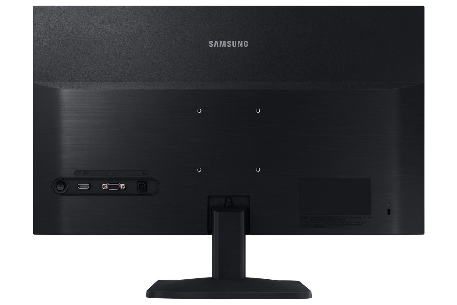 Monitor Samsung Plano 24'' FHD con Ángulo de Visión Amplio, Negro