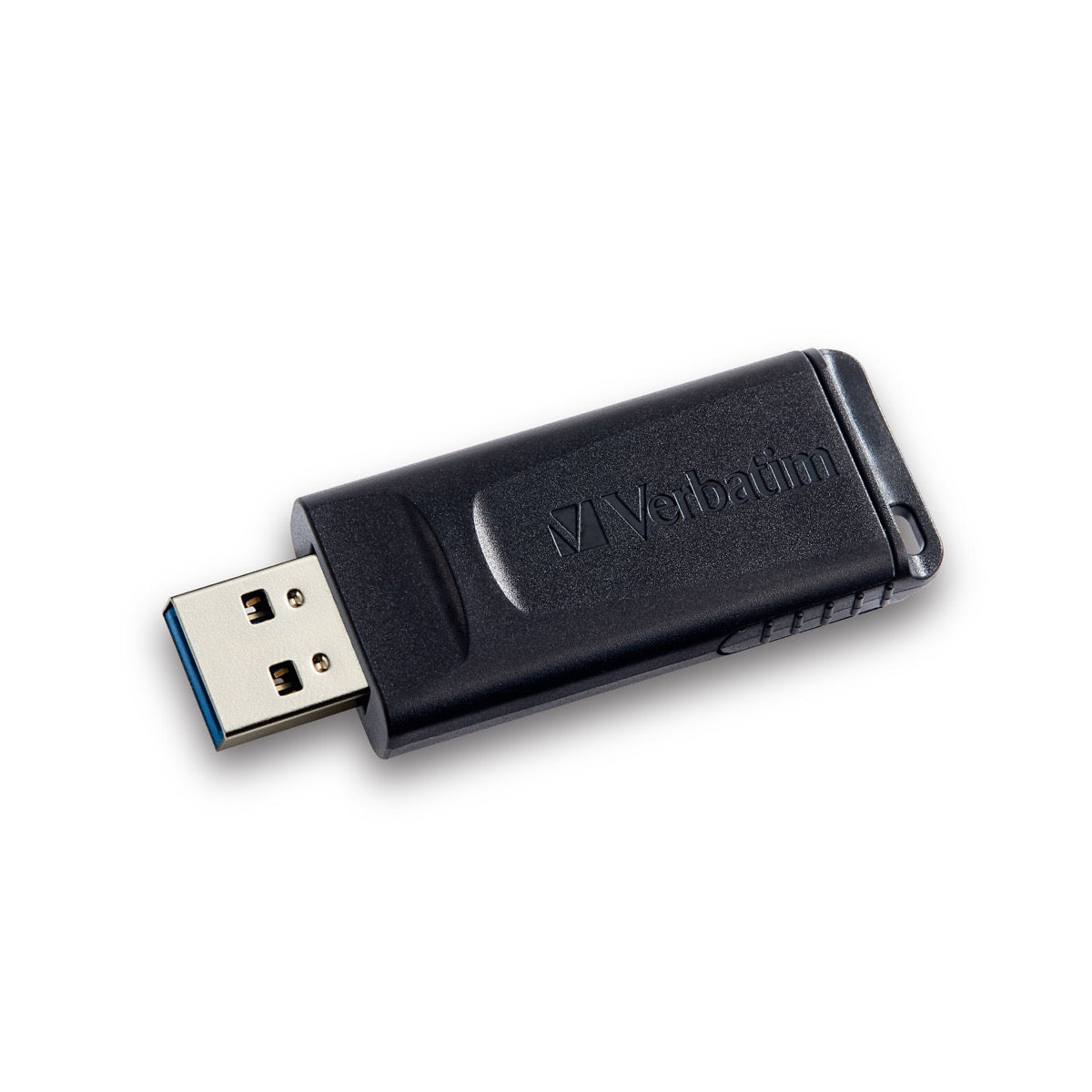 Unidad Flash USB deslizante de 64 GB Verbatim – Negro