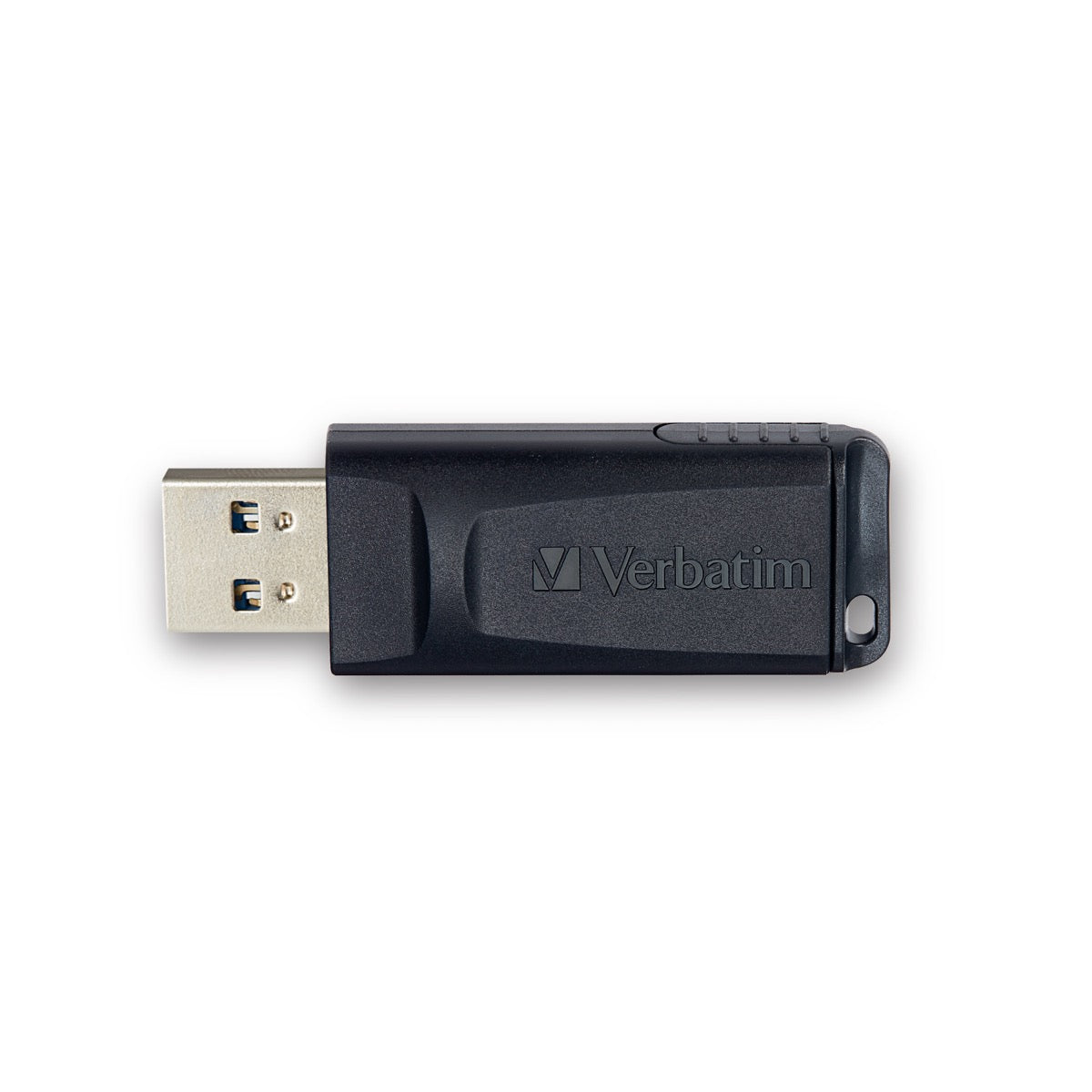 Unidad Flash USB deslizante de 64 GB Verbatim – Negro