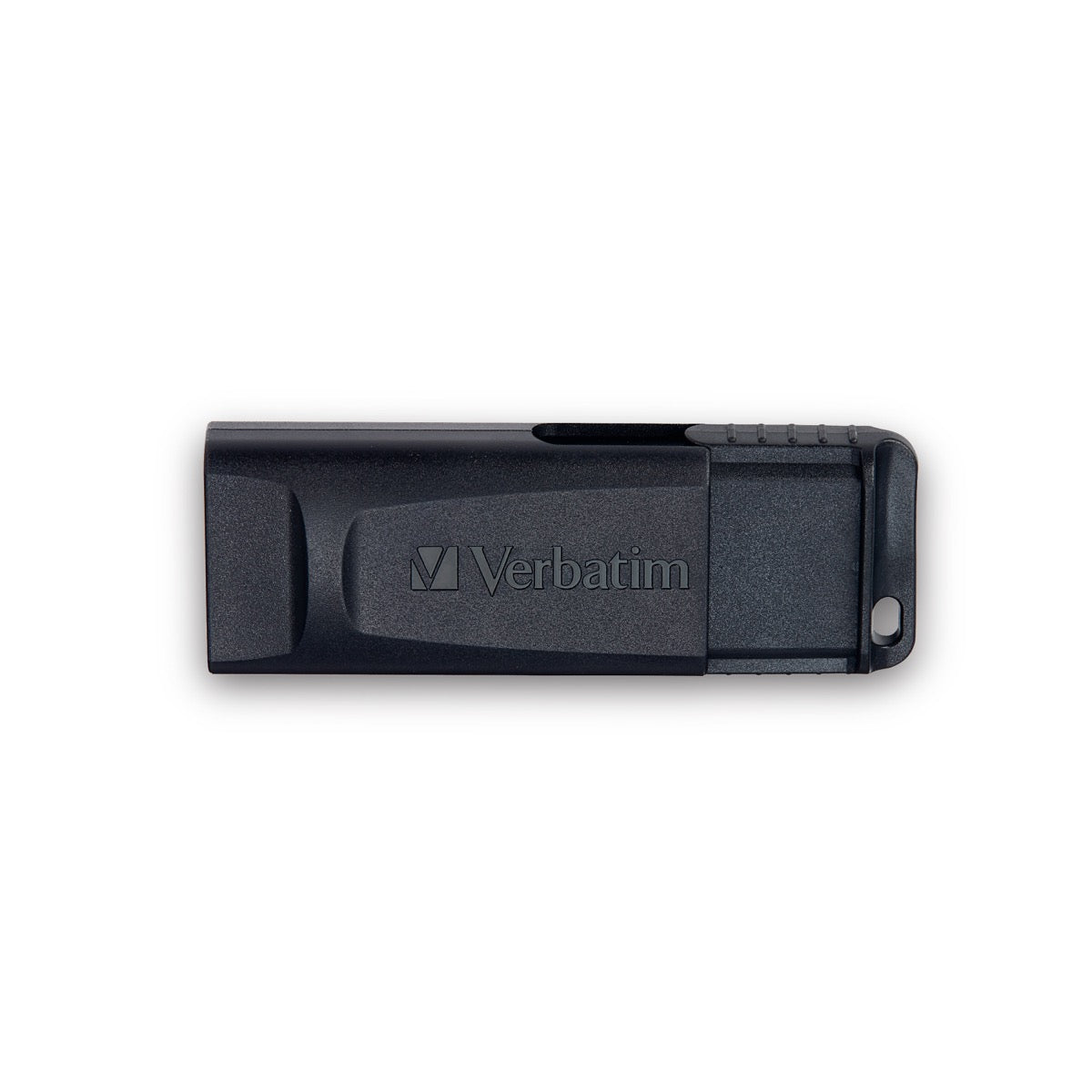 Unidad Flash USB deslizante de 64 GB Verbatim – Negro