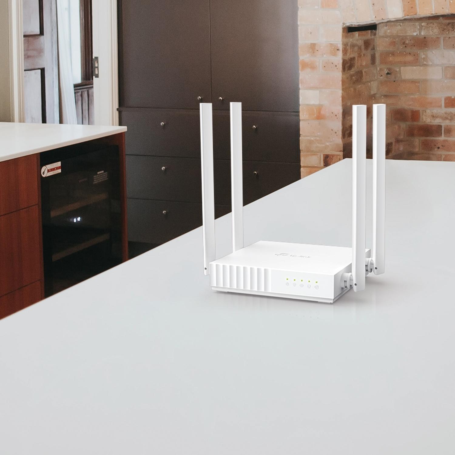 Router Wi-Fi TP-Link de doble banda AC750, Archer C24