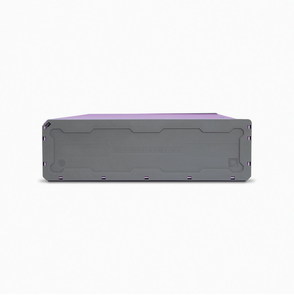 ¡NUEVO! Caja para archivo Forrado De PVC Techmakro, Tamaño carta, Con sujetador de metal, Resistente al agua, Color Lavanda