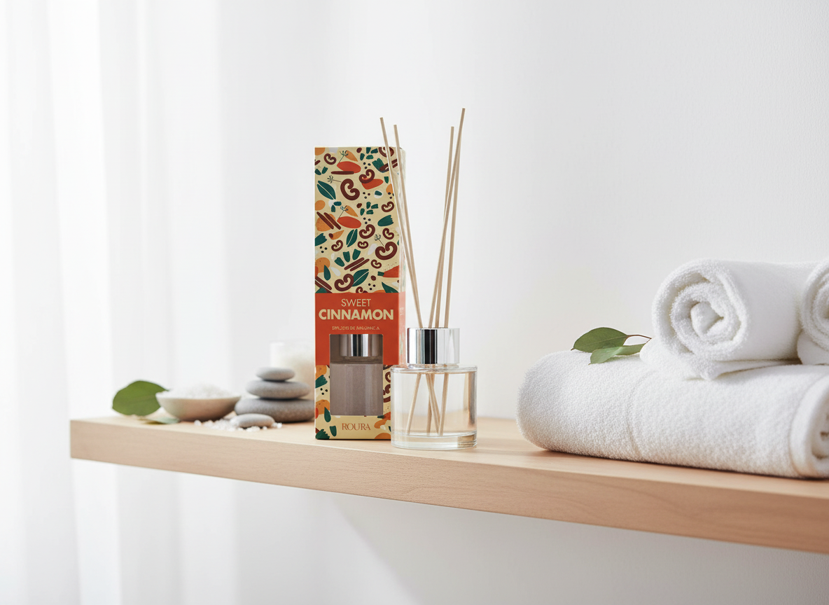 Difusor de aroma ROURA Essential 50ml, Canela