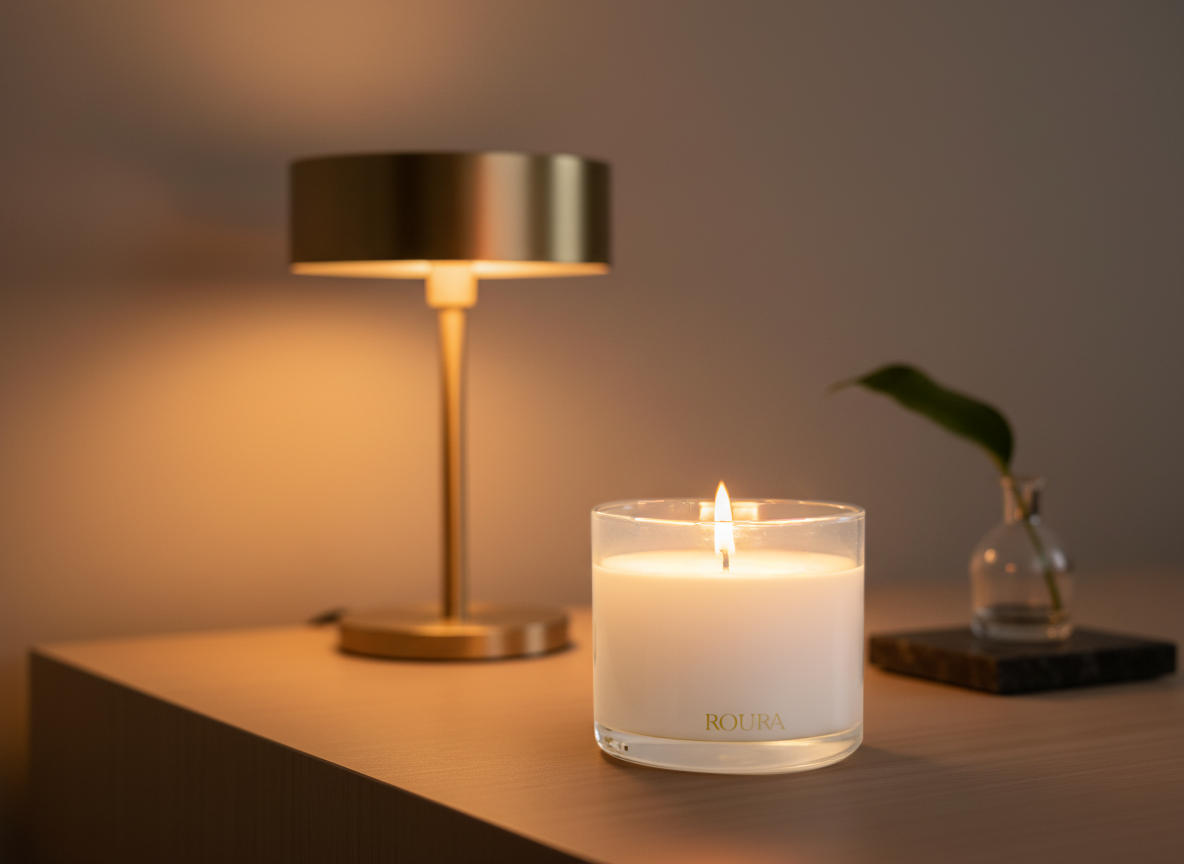 Vela aromática ROURA Majestic Lotus, Flor de Loto