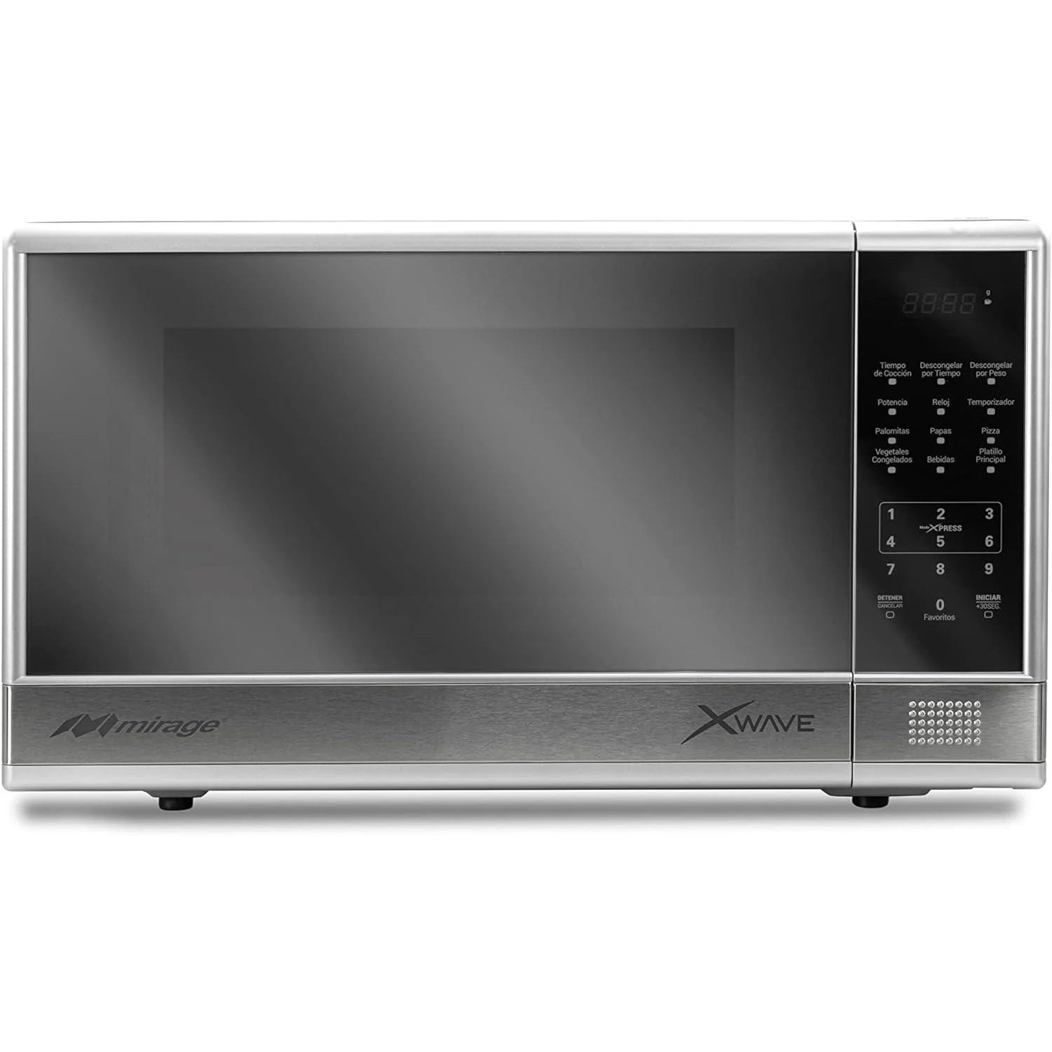 Horno de Microondas Mirage XWave MWD031E plata 1.1 ft³ 1000w