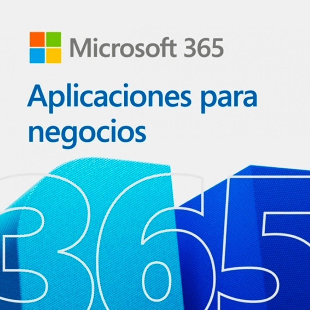 Microsoft Office 365 Aplicaciones para Negocios, 1 usuario, 5 dispositivos, 1 año, Digital Descargable / SPP-00005
