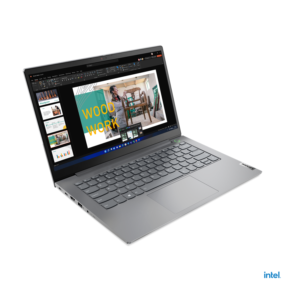 Laptop Lenovo ThinkBook 14 G4 IAP Ci5 1235U 8GB 256GB, Windows 11 Pro, 14 pulgadas, FHD Mineral Grey