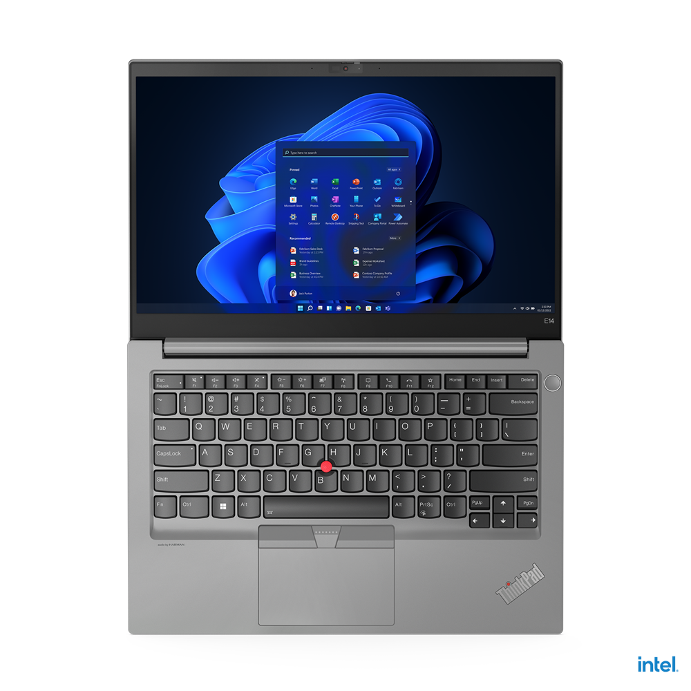 Laptop Lenovo ThinkPad E14 G4 Ci5 1235U 16GB 1TB, Windows 11 Pro, 14 pulgadas, Black