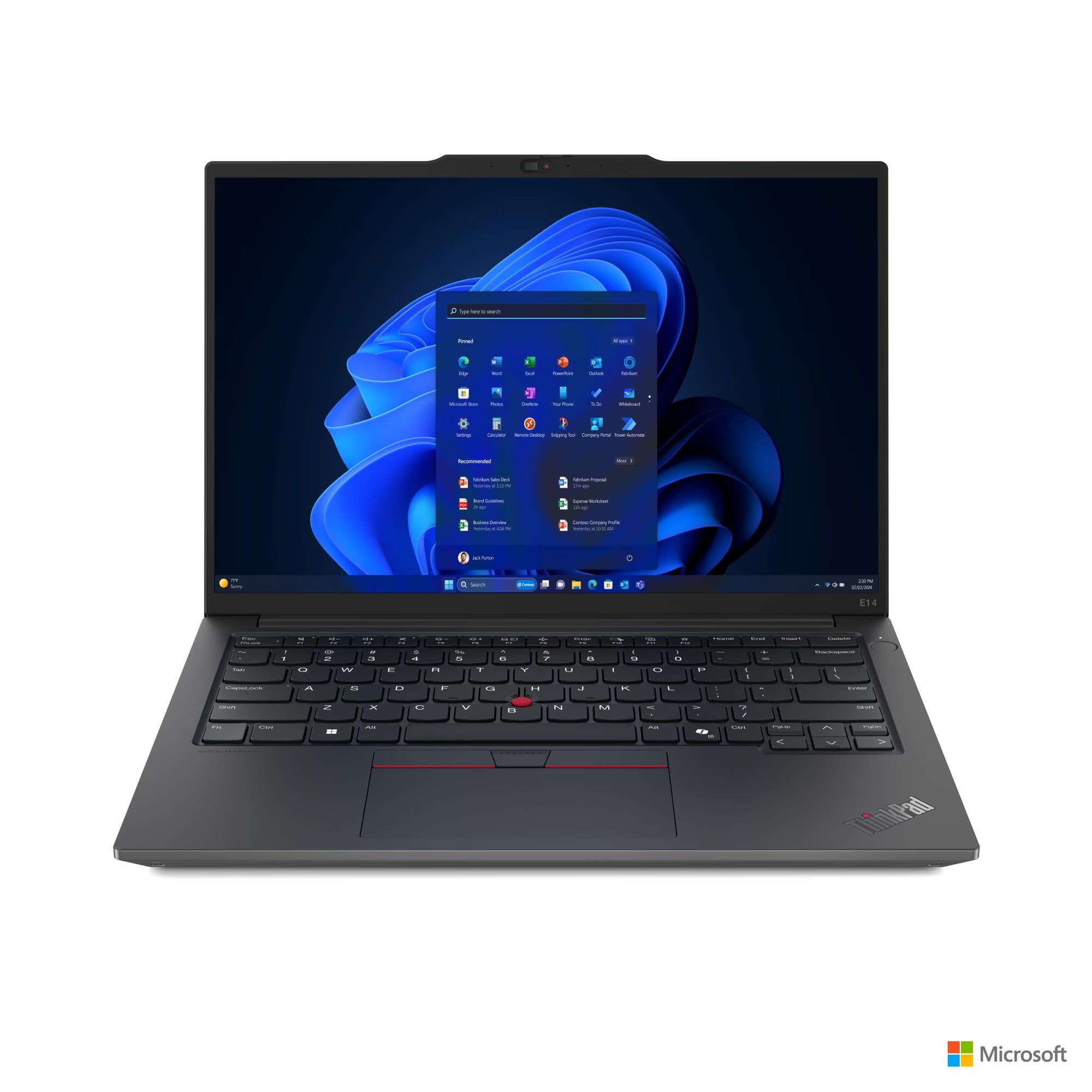 Lenovo ThinkPad E14 G6 Core Ultra 5 125U 16GB 512GB Win11Pro 14in Graphite Black