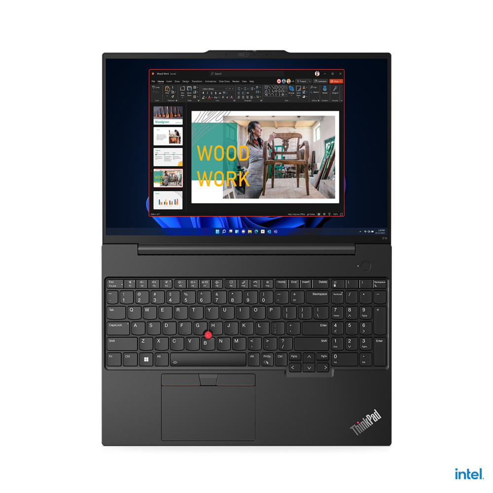 Laptop Lenovo ThinkPad E16 G1 Ci5 1335U 16GB 512GB, Windows 11 Pro, 16 pulgadas, WUXGA Graphite Black