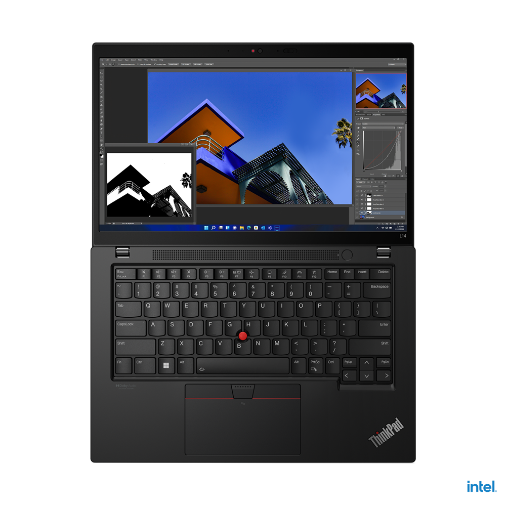 Laptop Lenovo ThinkPad L14 G3 Ci7 1255U 32GB 1TB, Windows 11 Pro, 14 pulgadas, Thunder Black