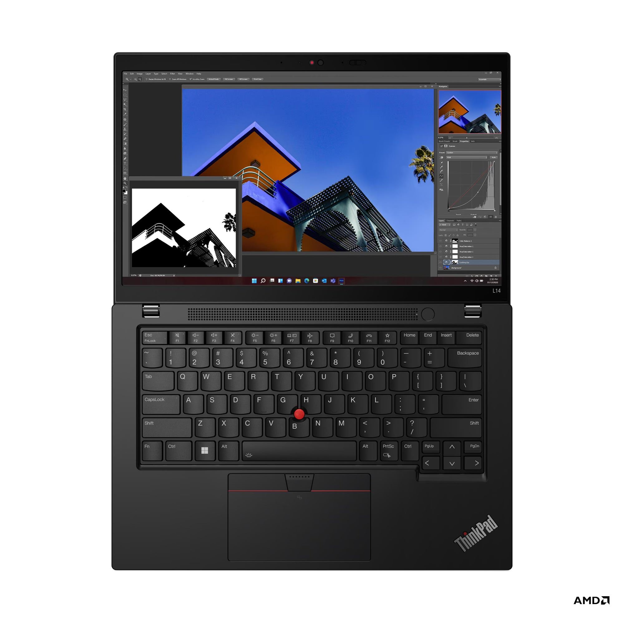 Lenovo ThinkPad L14 G4 R5 PRO 7530U 16GB 512GB Win11Pro 14in Thunder Black