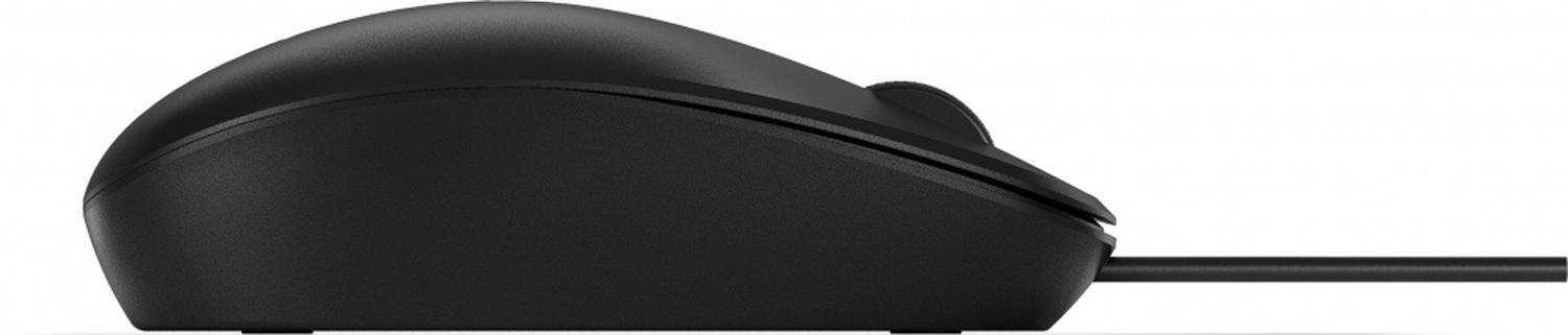 Mouse HP Alámbrico Láser 128 USB Negro