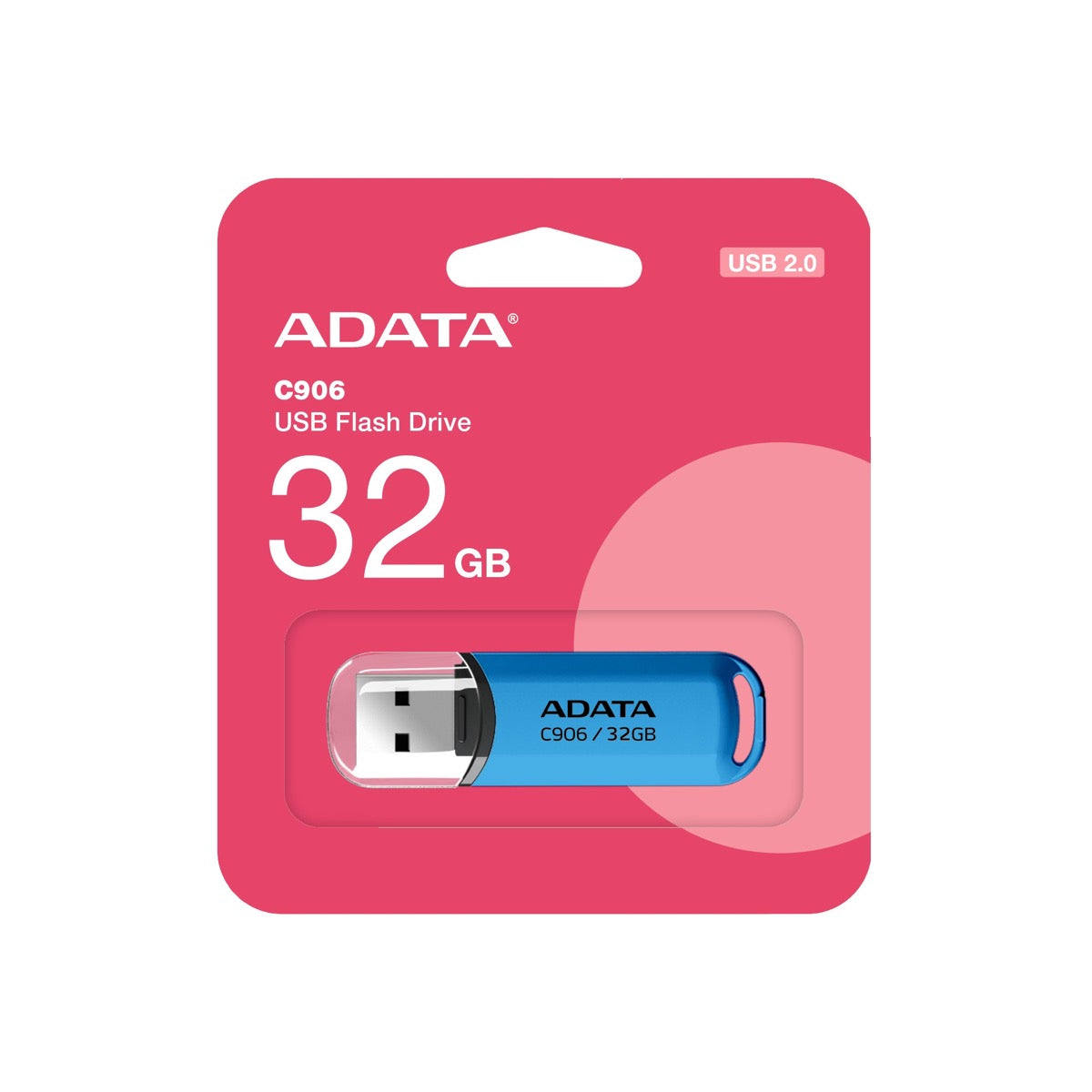 Unidad Flash USB C906 compacta Adata 32 GB - Azul