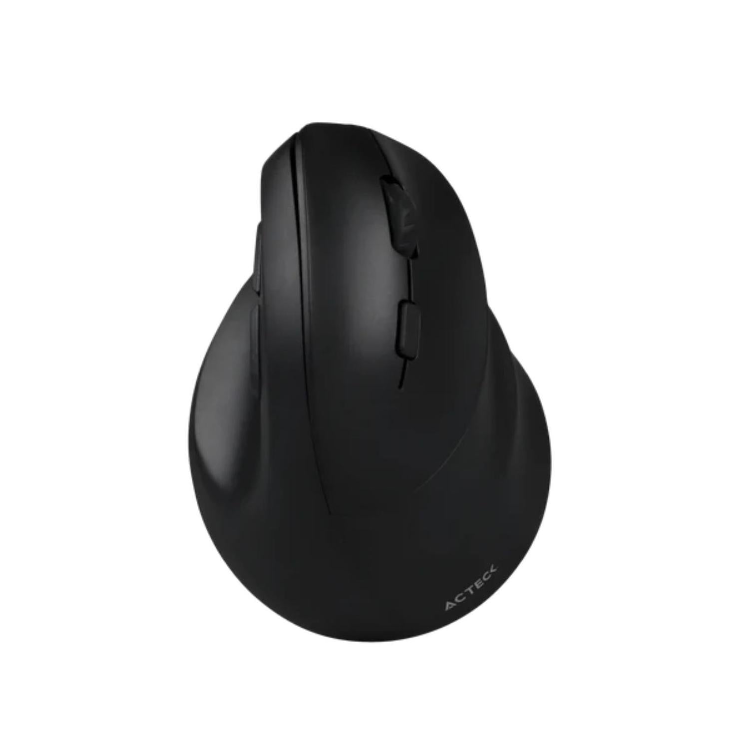 Mouse Acteck Ergonómico Vertical Virtuos Fitt 2.4 GHz, Negro