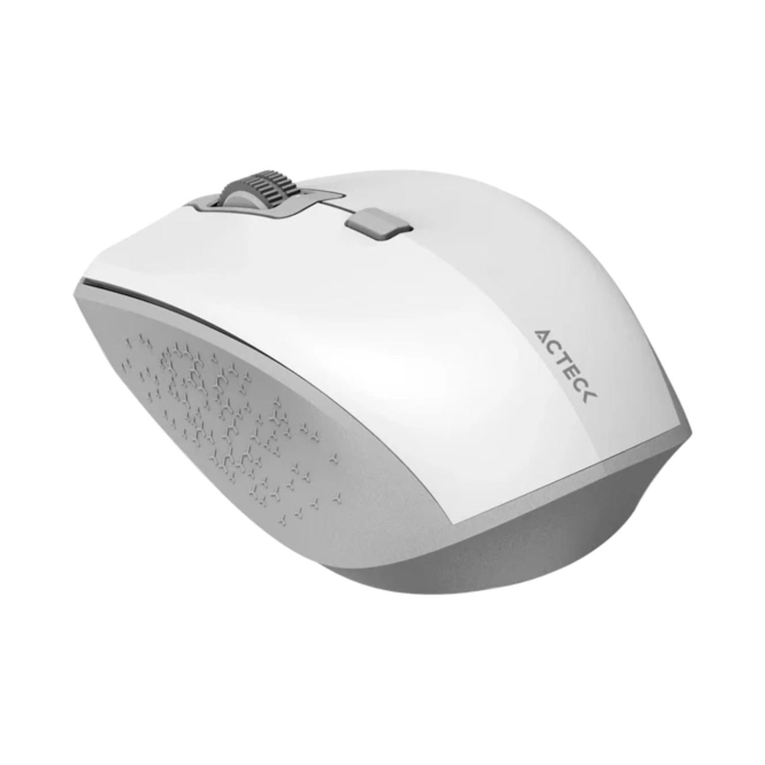 Mouse Acteck Multiplataforma Optimize Tip Inalámbrico, Blanco