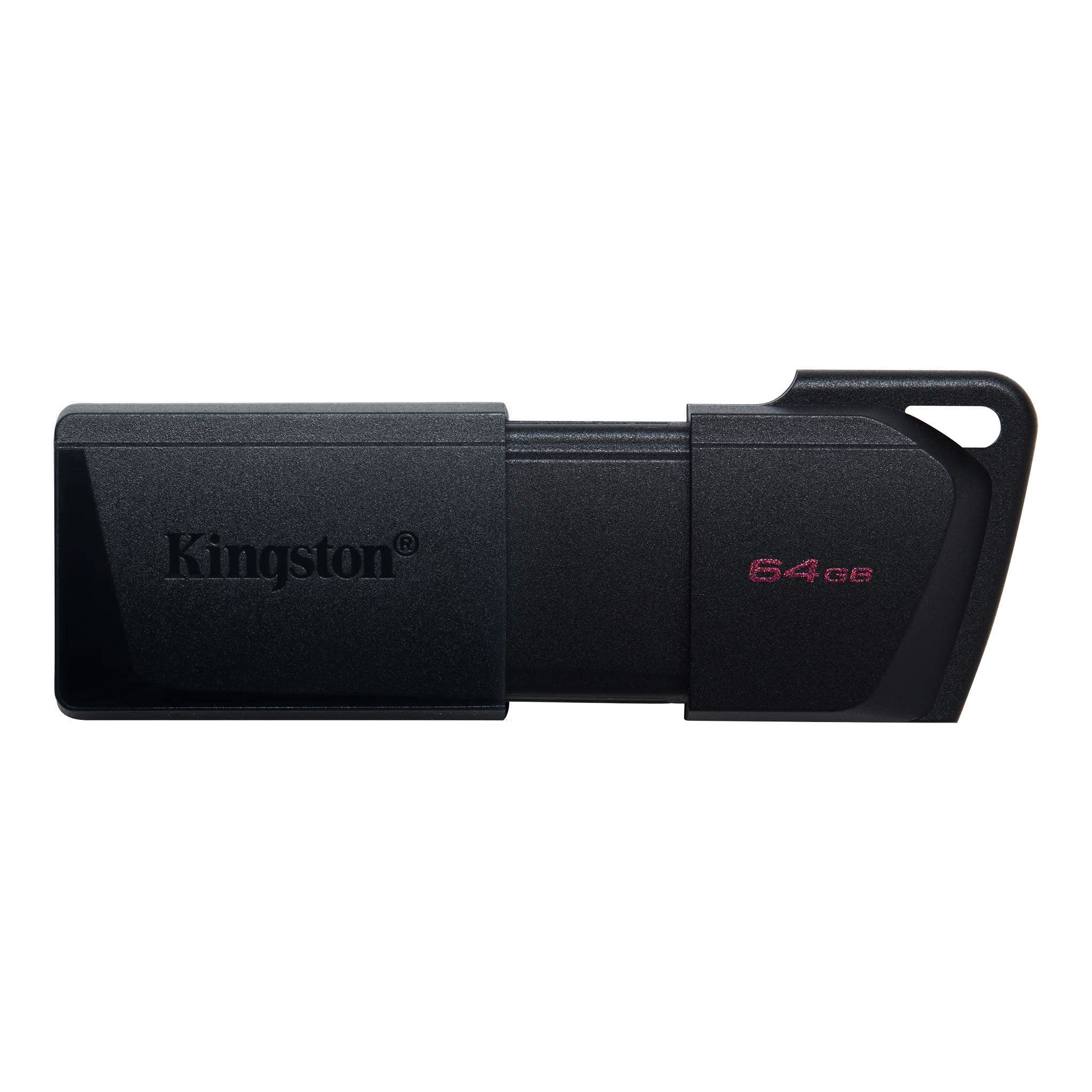 Unidad Flash USB 2.0 64 GB Kingston DataTraveler Exodia M, Negro