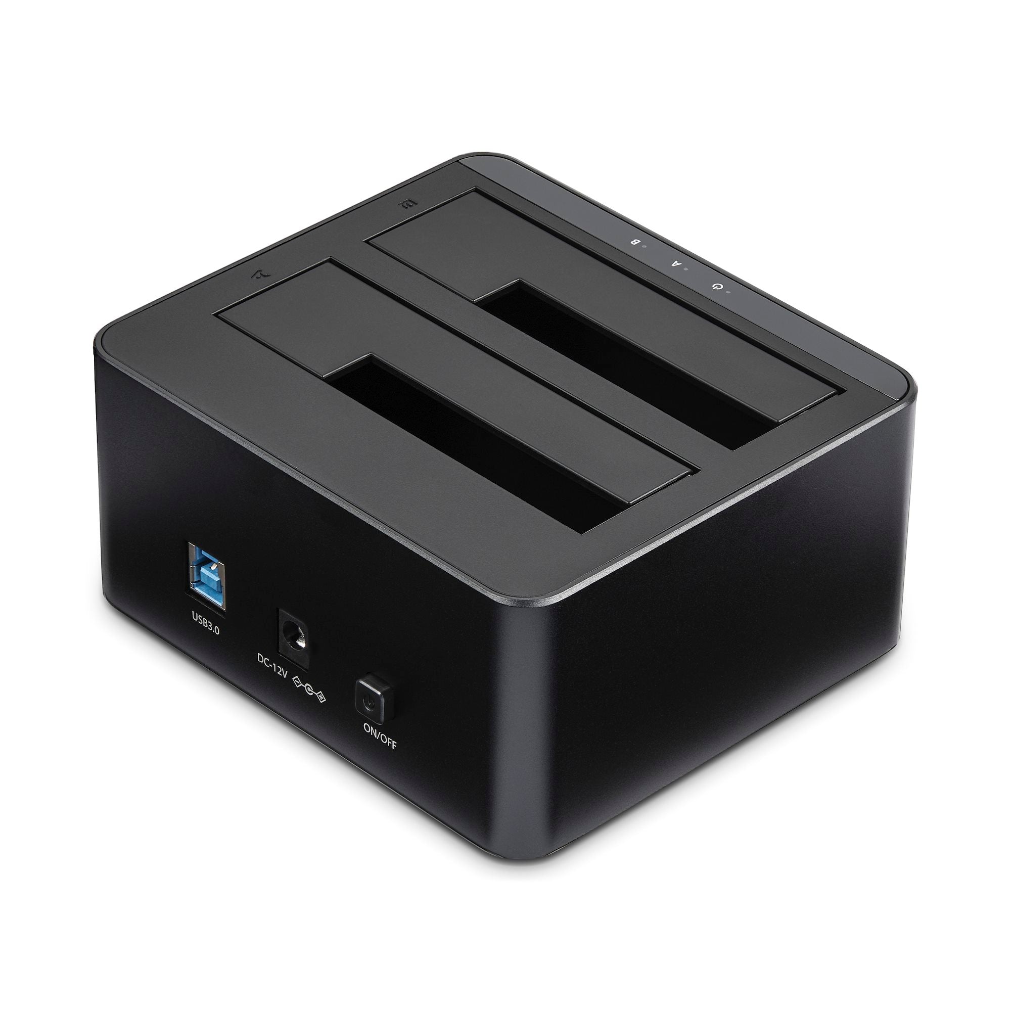 Adaptador USB-C Docking Station STARTECH USB 3.0 de 2 Bahías SATA, Base de Acoplamiento USB de Disco Duro Externo SATA I/II/III de 2.5/3.5"