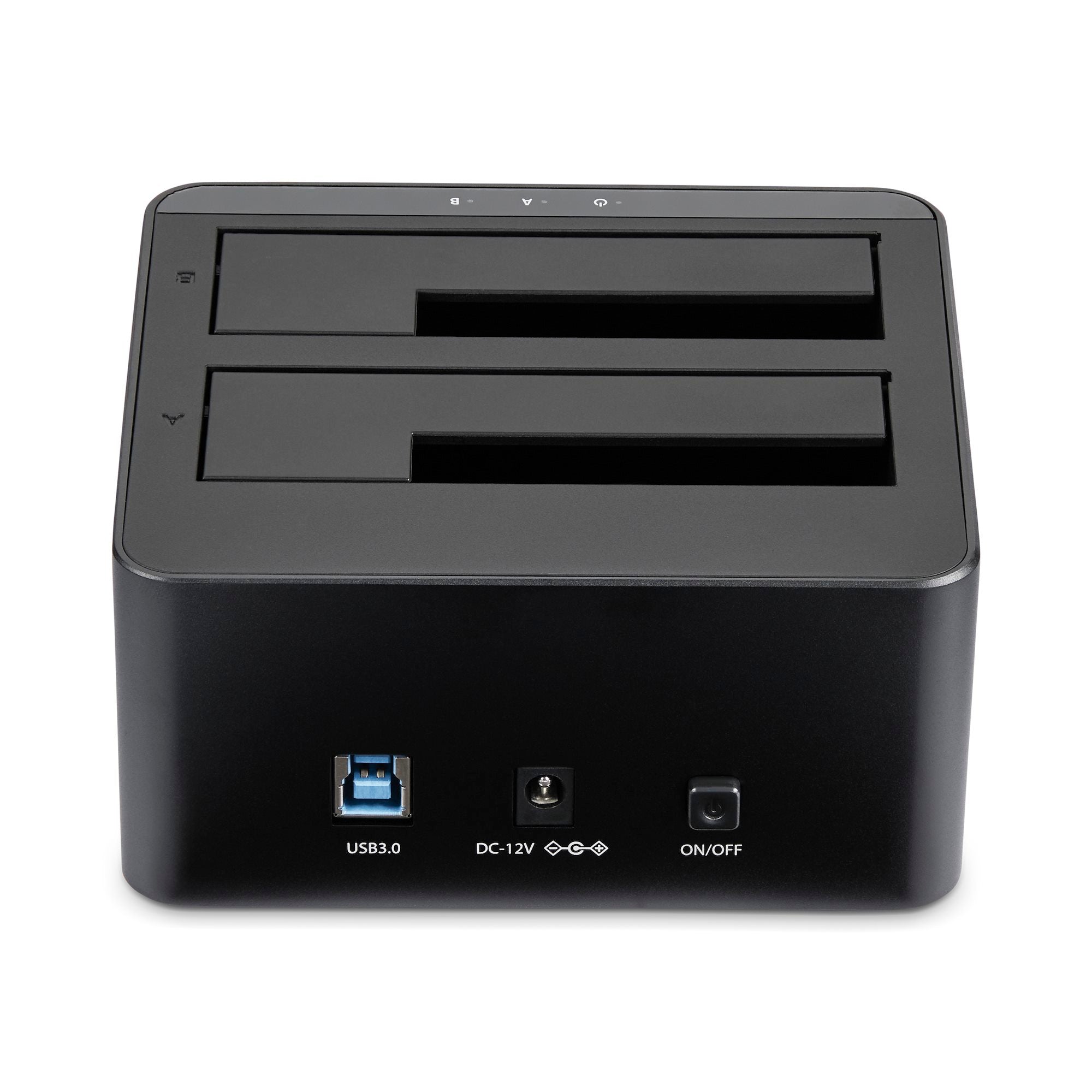 Adaptador USB-C Docking Station STARTECH USB 3.0 de 2 Bahías SATA, Base de Acoplamiento USB de Disco Duro Externo SATA I/II/III de 2.5/3.5"