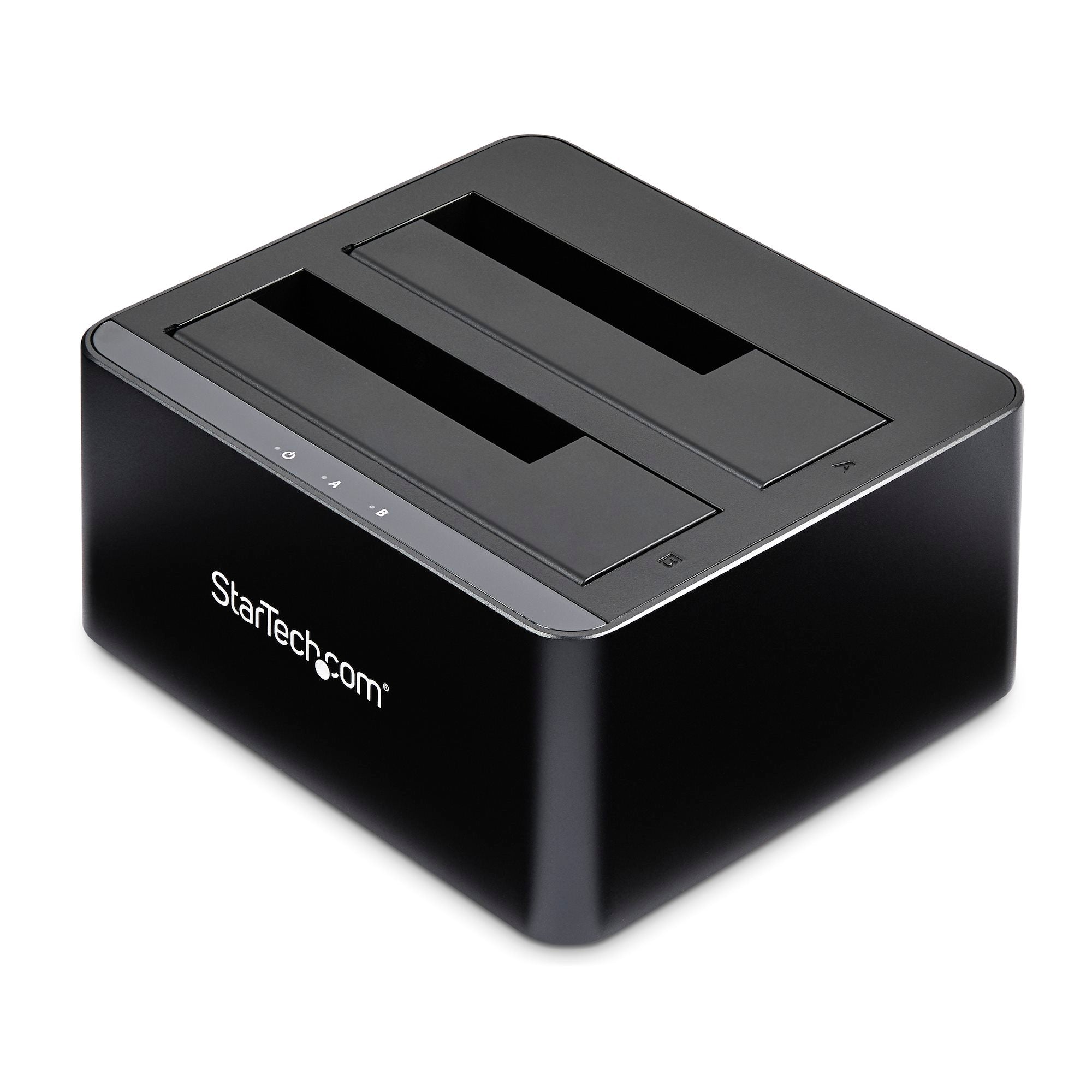 Adaptador USB-C Docking Station STARTECH USB 3.0 de 2 Bahías SATA, Base de Acoplamiento USB de Disco Duro Externo SATA I/II/III de 2.5/3.5"