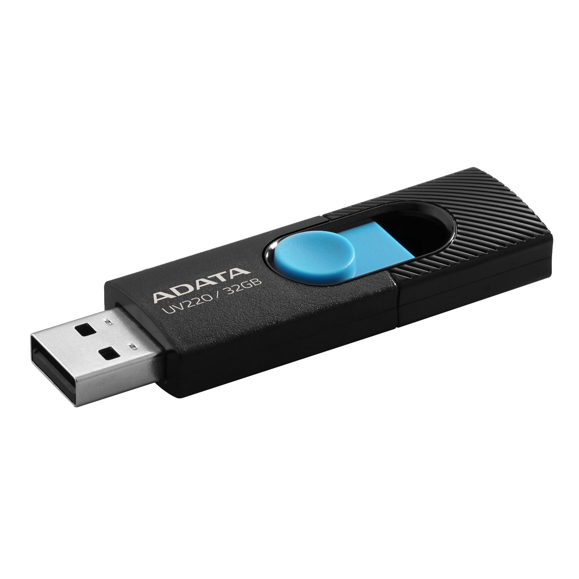 Unidad Flash USB UV220 compacta Adata 32 GB - Negro / Azul