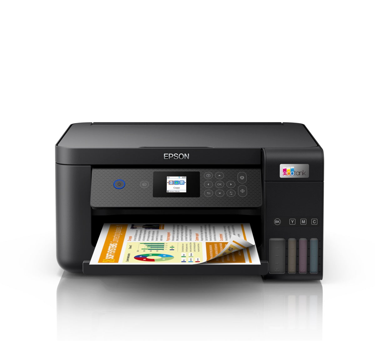 Impresora Multifuncional Epson EcoTank L6270 – 3 en 1, 4800 x 1200 dpi,  33ppm Negro, 20ppm Color, Pantalla a Color de 2,44″, WiFi, USB, Negro -  Yoytec