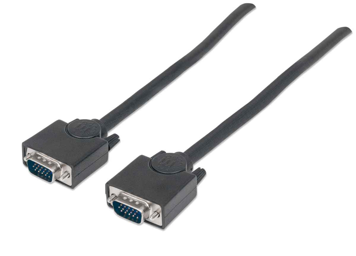 Cable para monitor SVGA, HD15 macho a HD15 macho, 1.8m / 311731