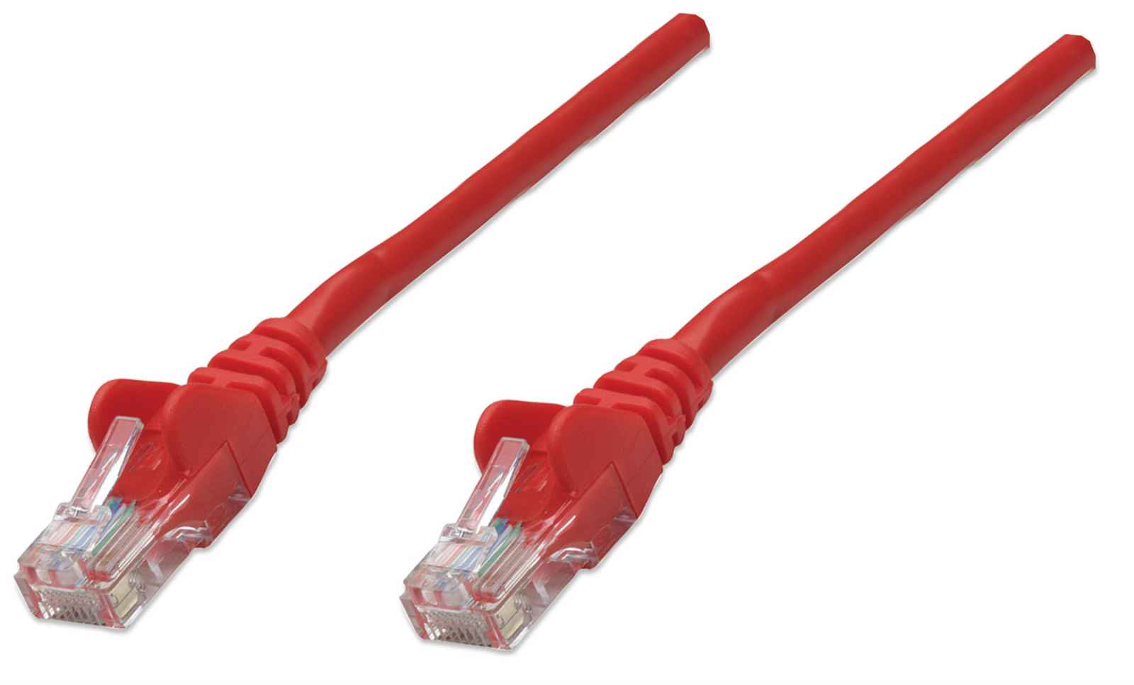 Cable de red, Cat6, UTP / RJ45 Macho, 2m, Rojo, 342612