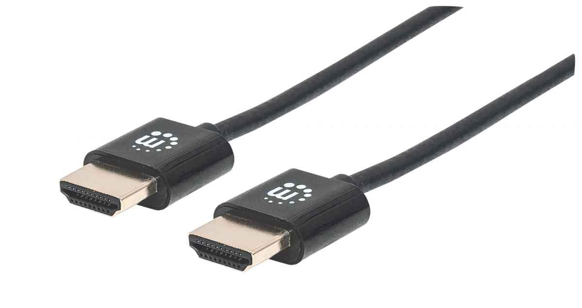 Cable HDMI ultra delgado de alta velocidad, Ethernet / 394352