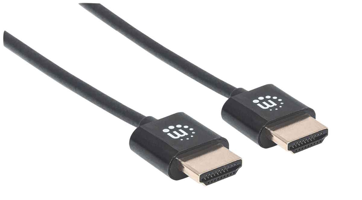 Cable HDMI ultra delgado de alta velocidad, Ethernet / 394352