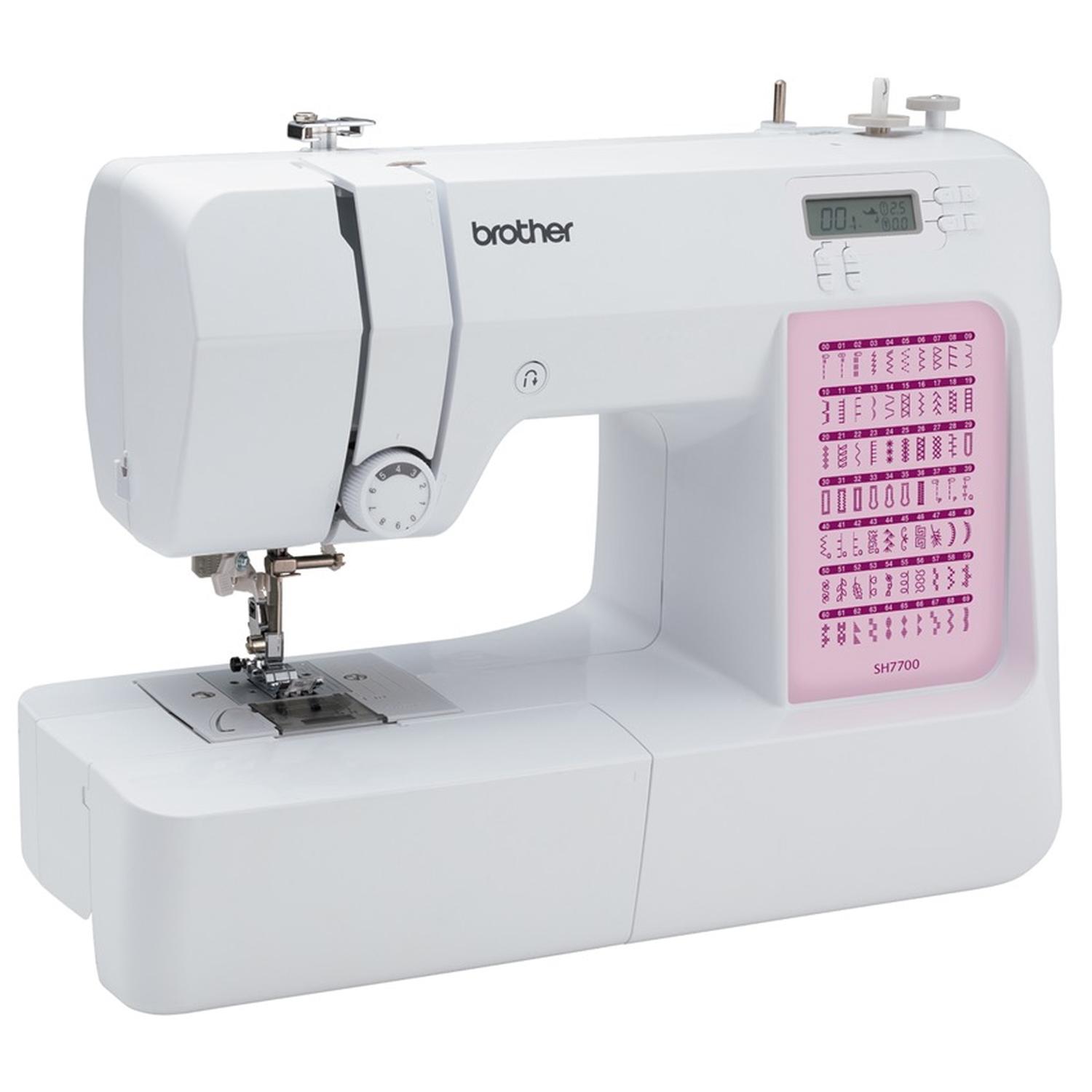 Máquina de coser digitalizada Brother SH7700, 70 puntadas