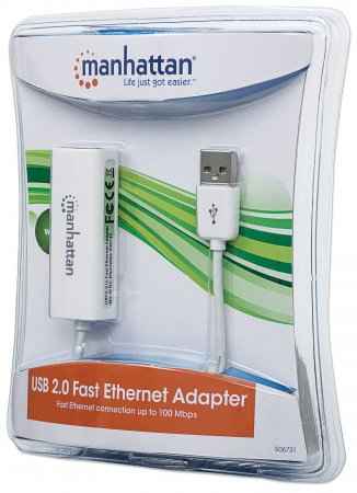 Adaptador de Red, Ethernet a USB-C, Gigabit, Blanco / 507585